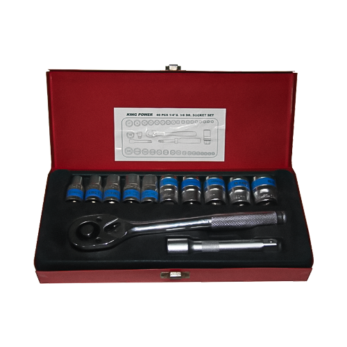 Set soket pemegang ratchet cepat 12pcs (1/2 