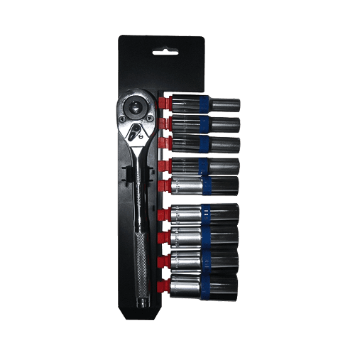 Set soket pemacu tangan 10pcs (1/2 ')