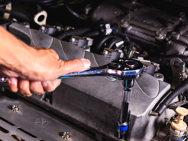 Bagaimana cara menggunakan dan prinsip sepana ratchet tork yang tinggi?